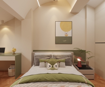 小三层中古奶油②⓪张全景【阁楼儿童专属设计，温馨有趣】