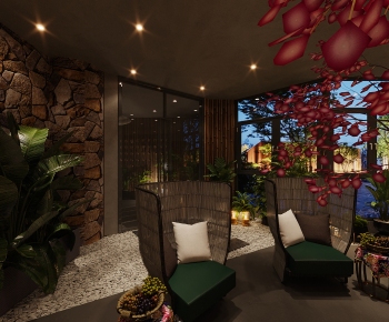 泰式足疗Spa会所【 环境清幽似桃源 灯光柔和暖心田 】