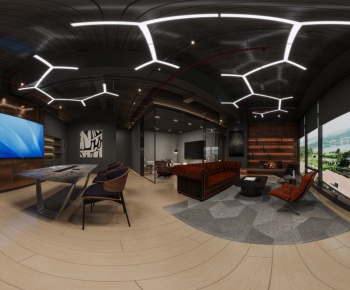 工业风办公室设计