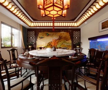 中式古典私人办公会所【高端雅致】