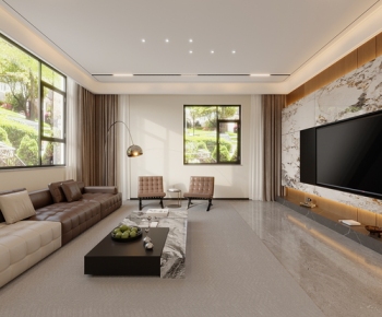 轻奢简约 自建房装修效果