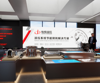 俊泰液压展厅6全景