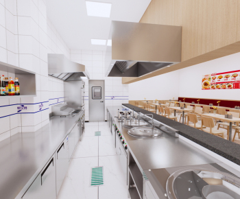 盖浇饭、面明厨亮灶