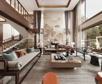 新中式挑空15385192331