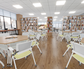 中职学校效果图