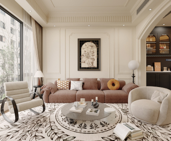 法式别墅：轻奢、艺术与生活的平衡~