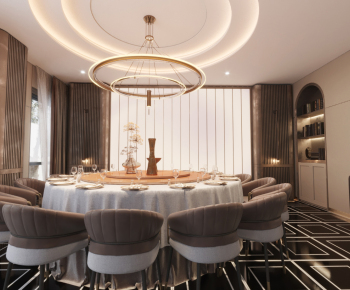 法式包厢③张全景效果图