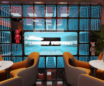 高端台球厅设计，高级感满满