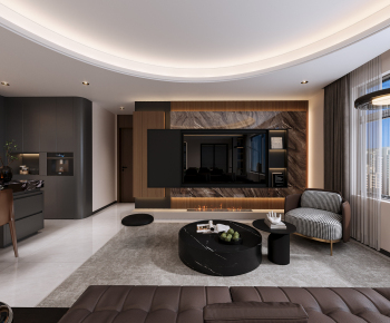 意式大平层全屋设计