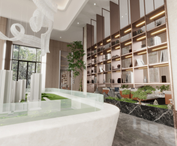 极简美学x高级感售楼部