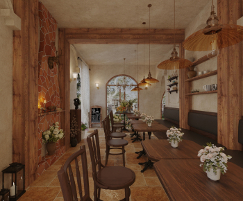 复古南法风餐饮空间 | 这才是松弛惬意感！