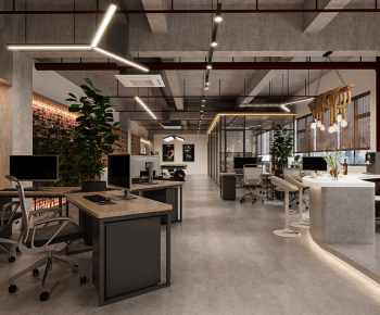 工业风办公室设计