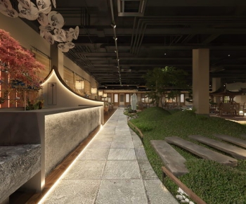森系新中式茶室方案设计