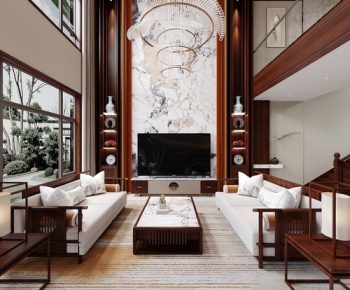 东夏自建别墅全景方案