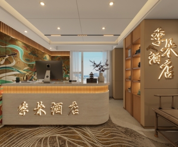 季朵酒店前台大厅