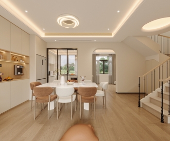 吴总叠墅奶油风