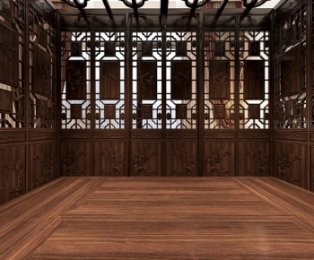 纯中式别墅 三层  18个全景