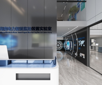 国网电力监控实验室效果图