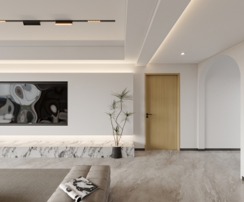 现代简约套房效果