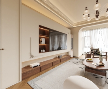 家装中古法式4个全景