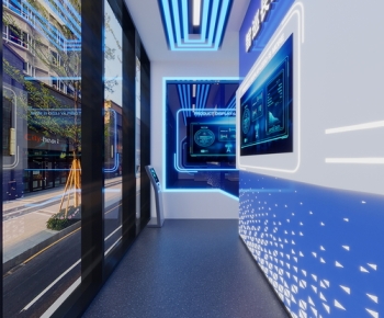 警航科技风无人机展厅