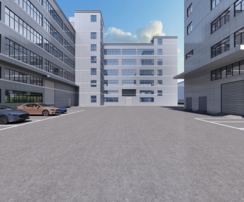 室外办公室全景