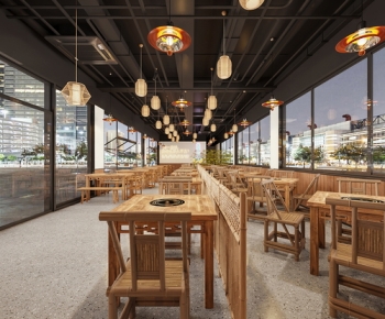 火锅店2全景