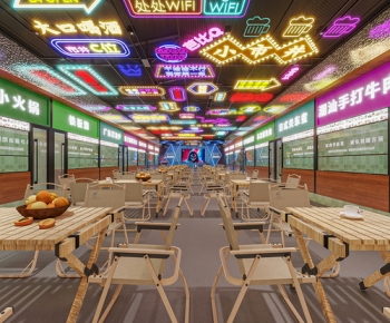古镇美食广场